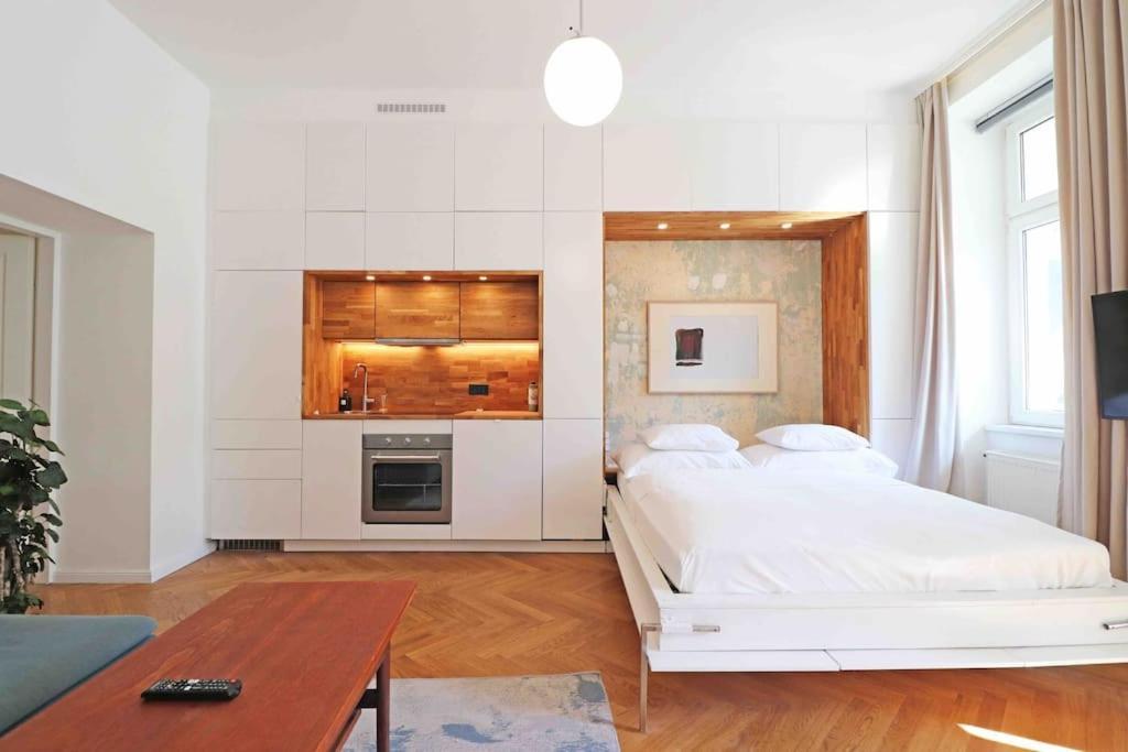 Smart Apt Mit Balkon Am Augarten Park Naehe Zentrum 비엔나 외부 사진