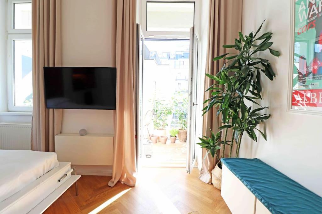 Smart Apt Mit Balkon Am Augarten Park Naehe Zentrum 비엔나 외부 사진